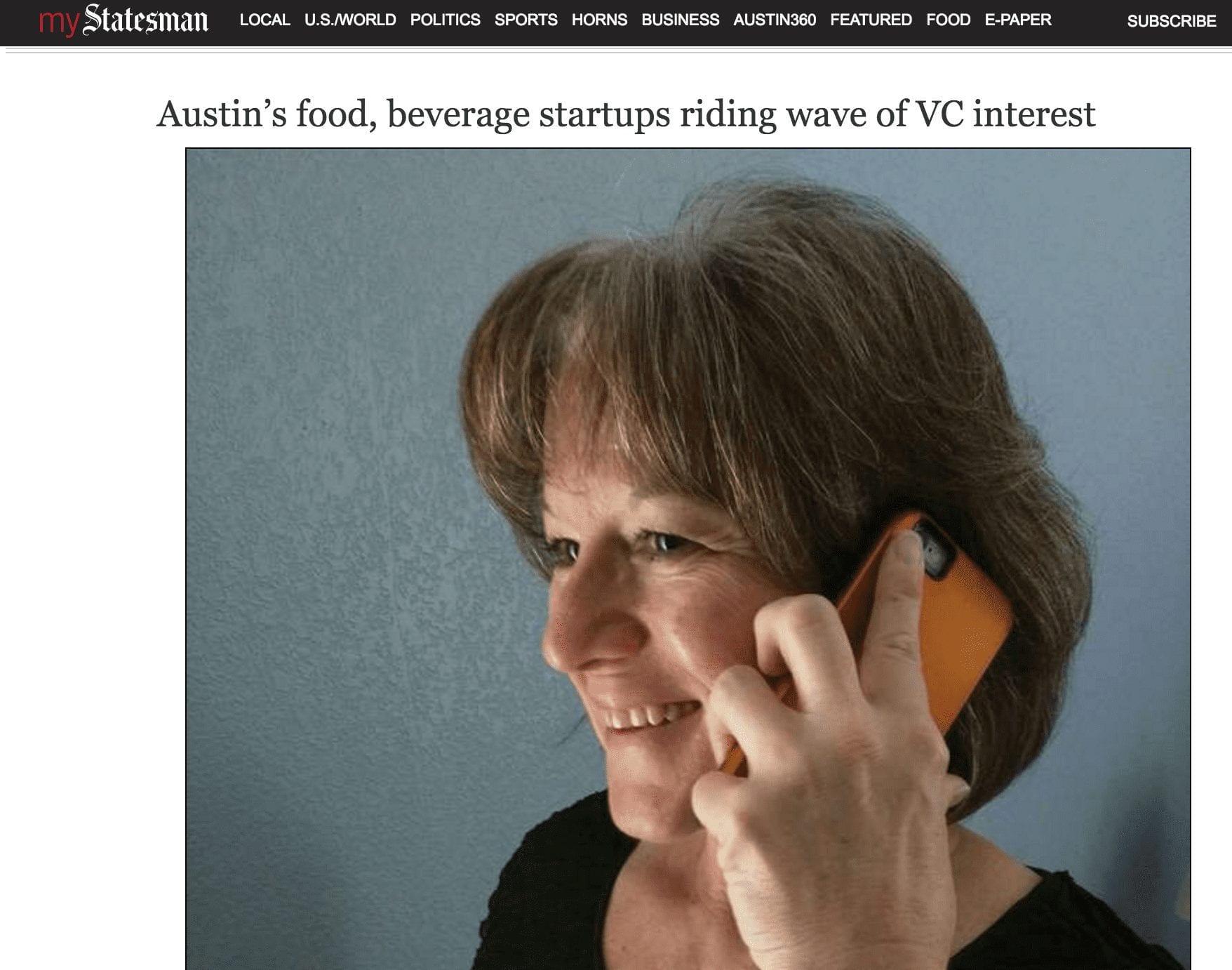 Jean Anne Booth and Kanega Watch Featured on Austin Statesman