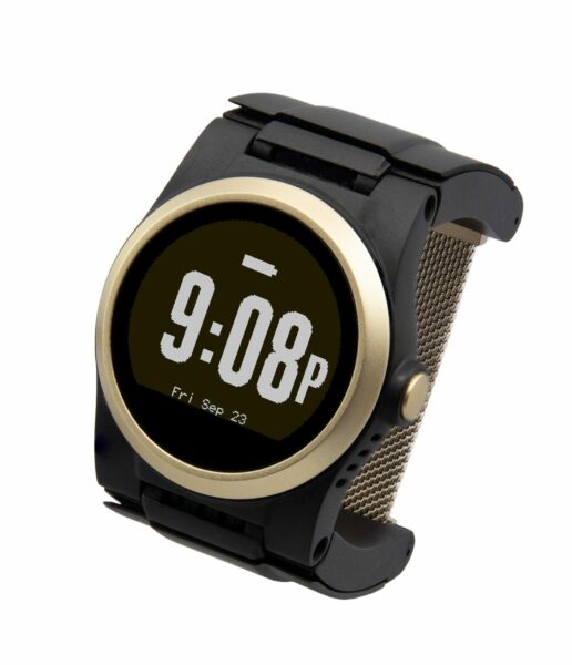 UnaliWear Kanega Watch in Champagne Gold