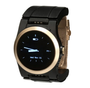 gold-watchface Kanega Medical Alert watch Gold