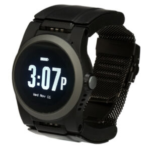 black-watch Kanega Medical Alert watch Black