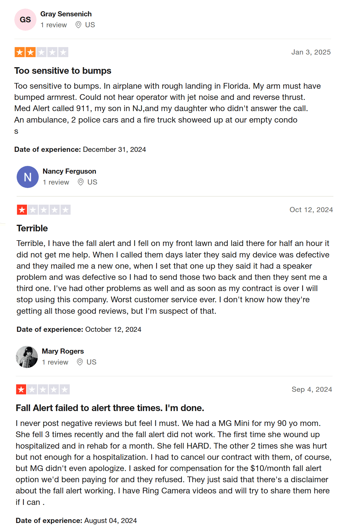 MG Move fall Detection