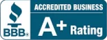 Better Business Bureau A+ Rating Logo